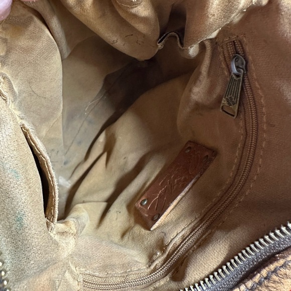 Patricia Nash Brown Leather Crossbody Bag - Picture 7 of 10